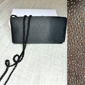 Nina evening clutch with shoulder strap magnet closure​​